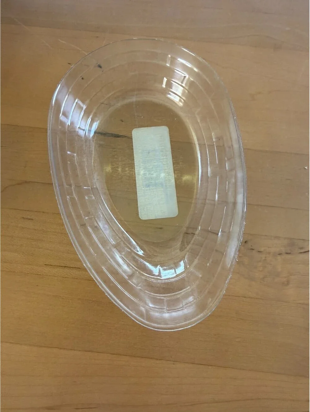 2009 Longaberger Small Easter Basket Clear Plastic Protector #40675